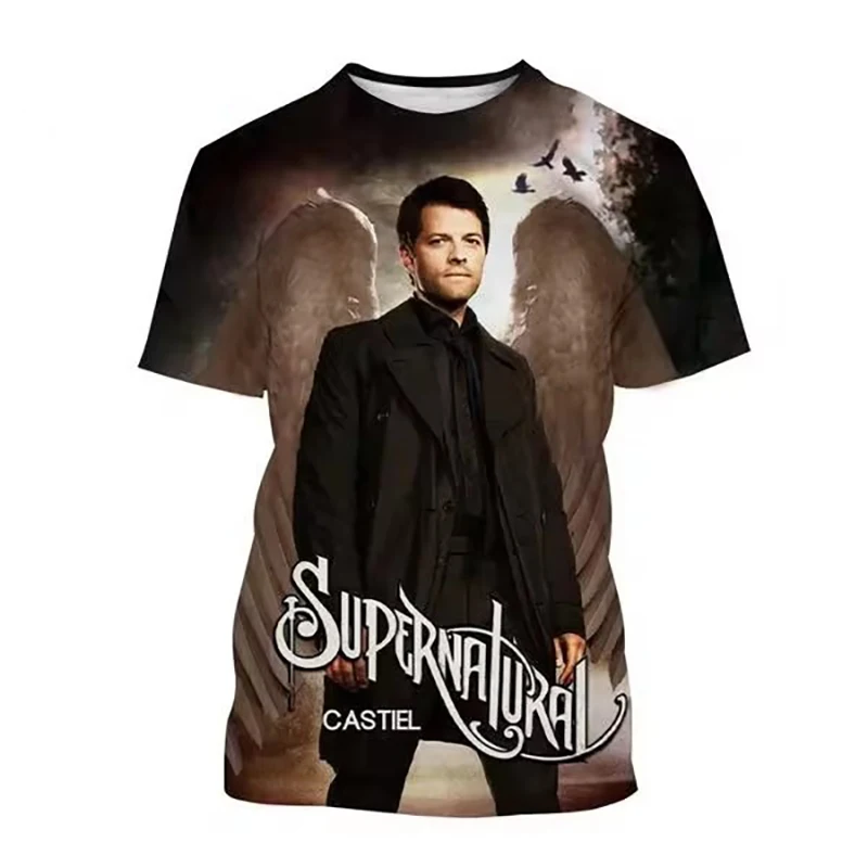 Summer 3D Print T Shirt Casual O-Neck Short Sleeve Tee