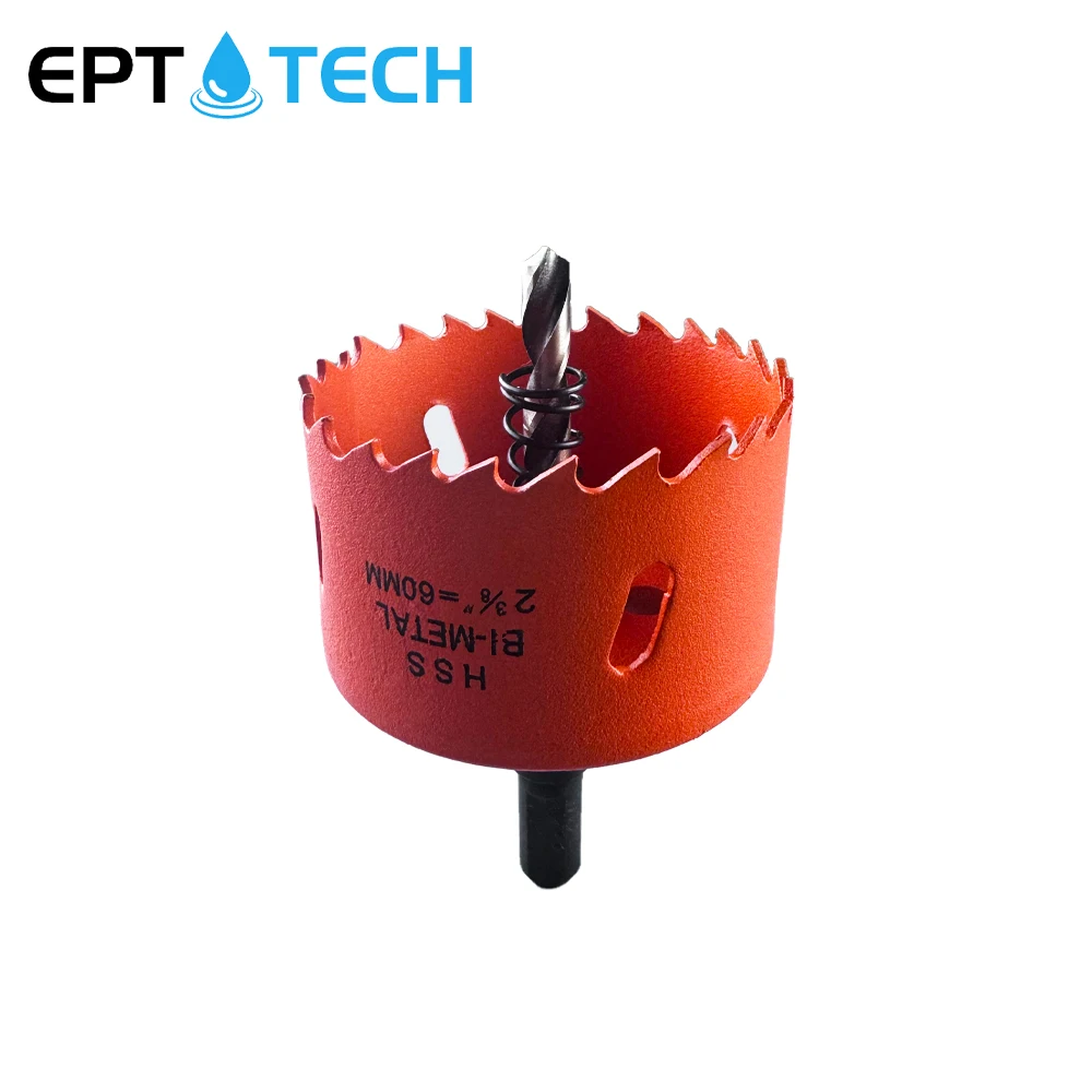 Multifunctional Drill Bit EPTTECH 60mm 74mm Sensor Metal Hole Opener Plastic PVC Gypsum Board Iron Barrel Wood Multifunctional Reaming Drill Bit