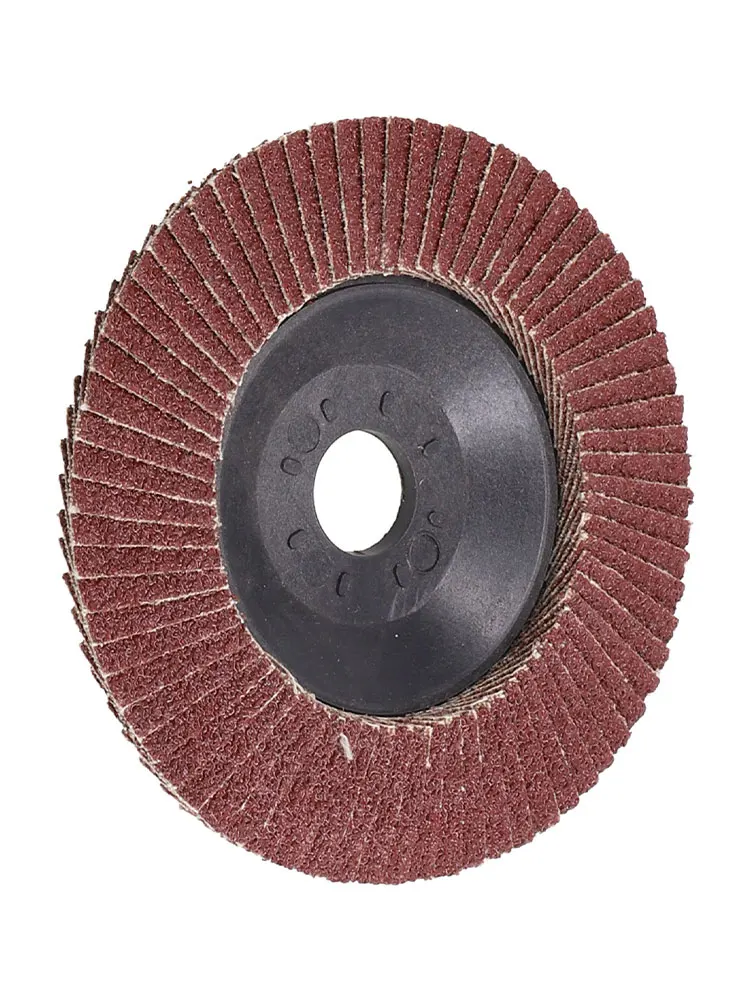 

Louver Blade For Efficient Grinding Red Sand Grinding Polishing Wheel Flap Discs High Temperature Resistant Design
