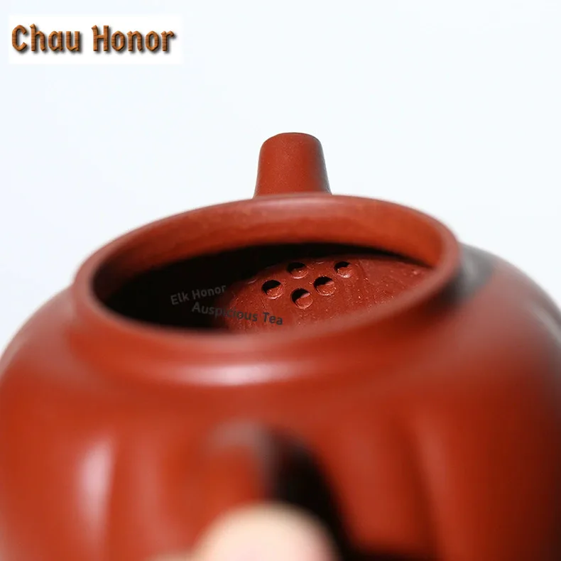 380ml Boutique Yixing Purple Clay Teapots Handmade Gualing Pot Raw Ore Dahongpao Mud Kettle Chinese Zisha Tea Set Drinkware Gift