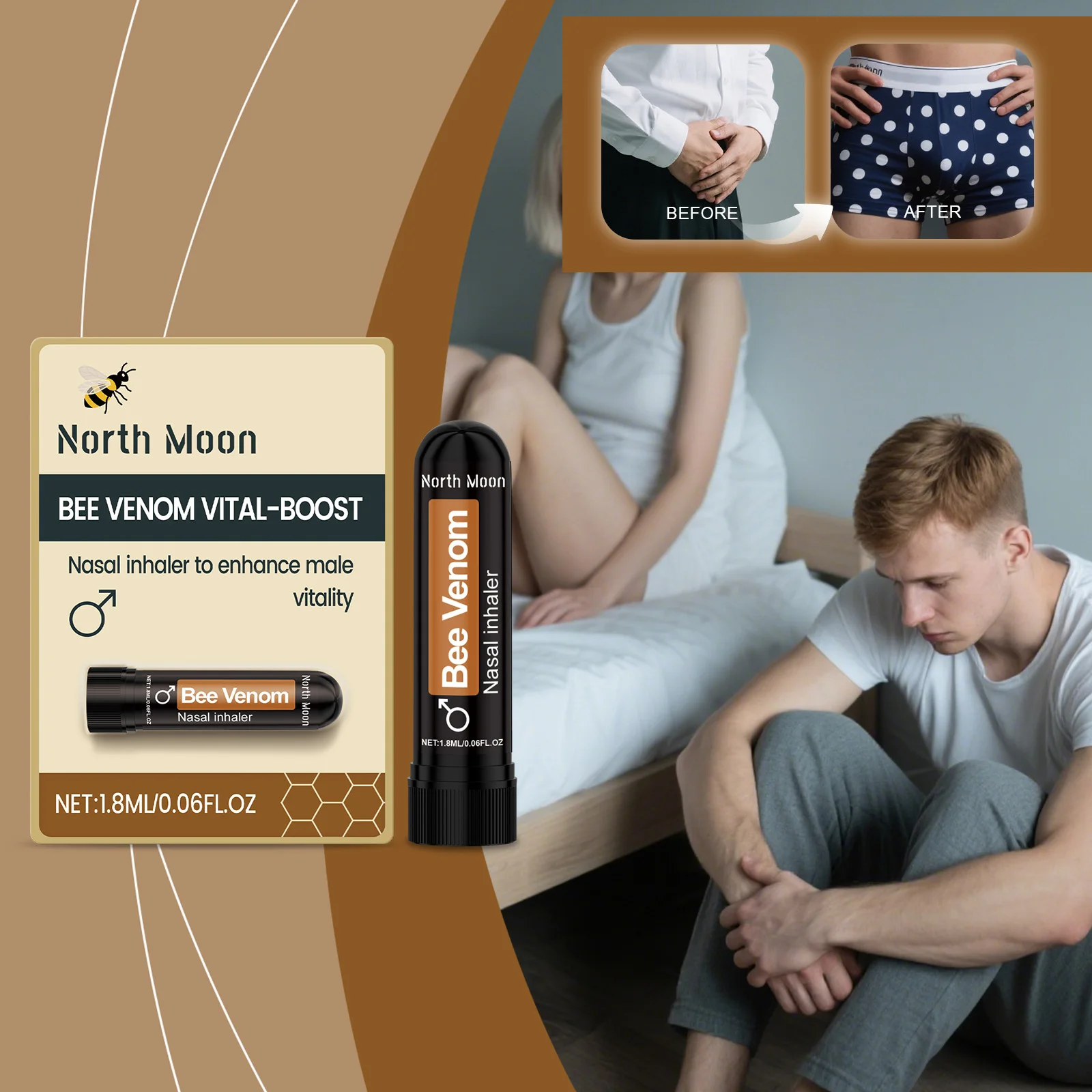 For Men Nursing Stick Gentle Care Daily Nutrition Body Comfortable Inhalation Nasal Sniffing Stick-Good Job_voghion.com