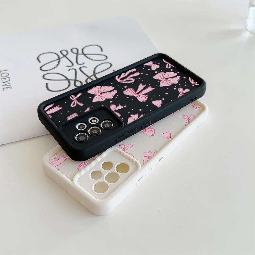 Cartoon Bow Design Phone Case with Enhanced Protection
