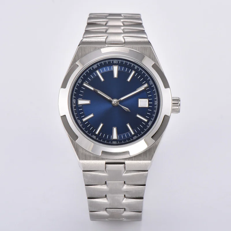 41mm Miyota 8215 케이스 4520V 수정된 24mm 폭 밴드 남성용 시계 부품..