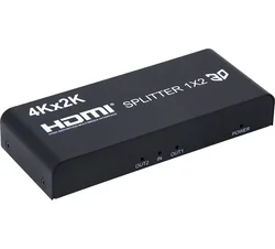 Ultra HD 4K HDMI Splitter with Dual Display Capability (4K 30Hz 1x2 3D)