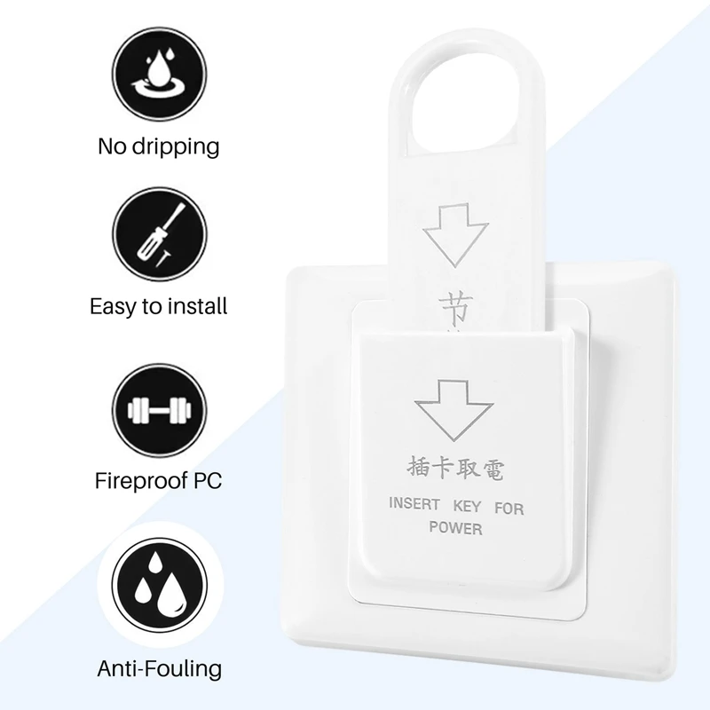24-Hour Delivery High Grade Hotel Magnetic Card Switch Energy Saving Switch Insert Key For Power