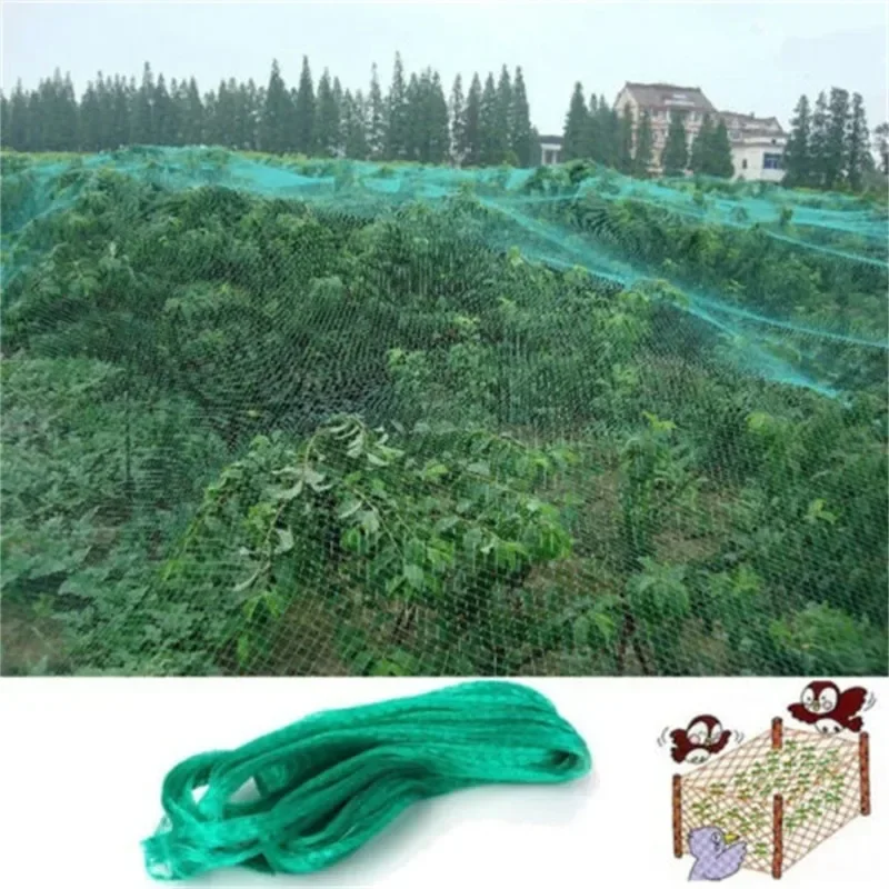 Garden Netting Woven Mesh Protect Plants Fruits Flowers Trees Stretch Fencing Durable Net Stops Birds Deer Animals