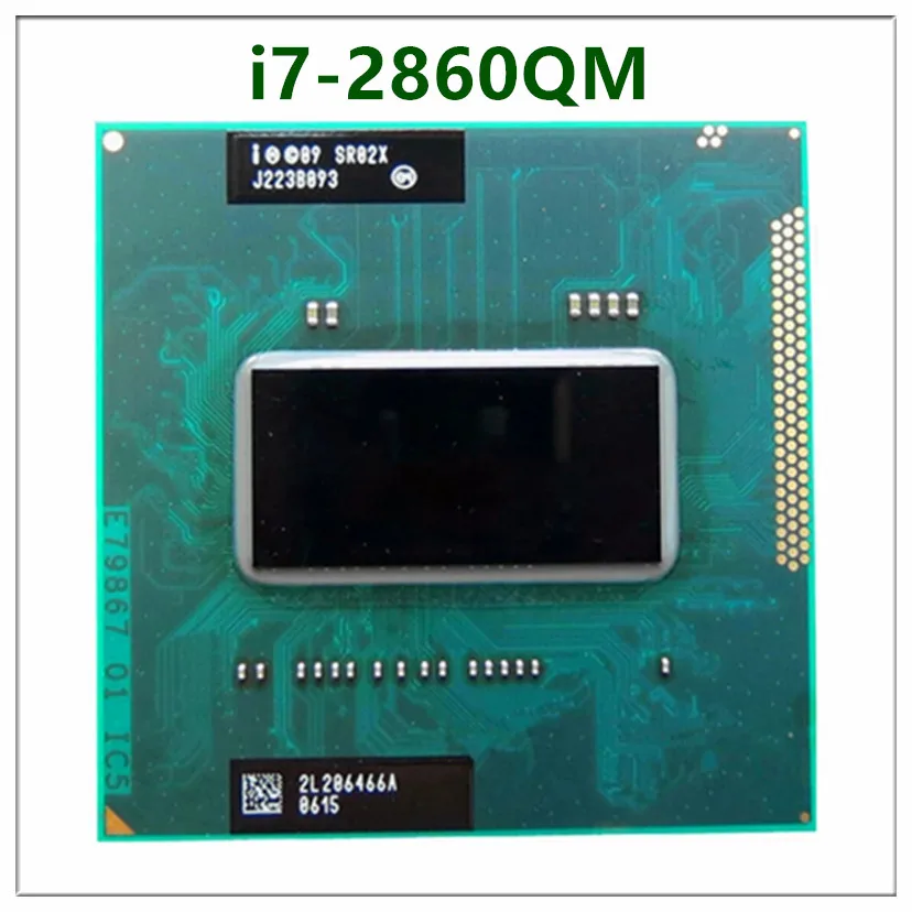 Cpu for motherboard i7-2860QM SR02X I7 2860QM SRO2X CPU 2.5GHz Quad-Core Eight-Thread 8M 45W Socket G2 / rPGA988B