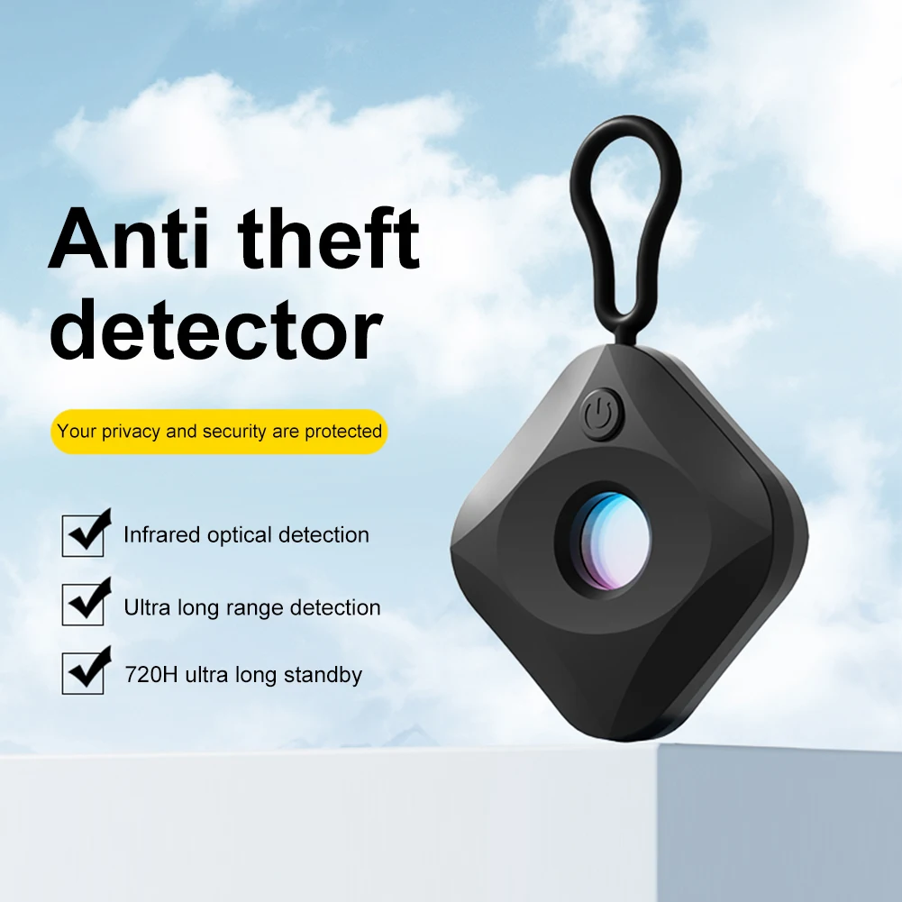 Anti Spy Detector Portable Infrared Camera Finder Security Protection Hidden Devices Camera Bug Detector for Travel Office Hotel