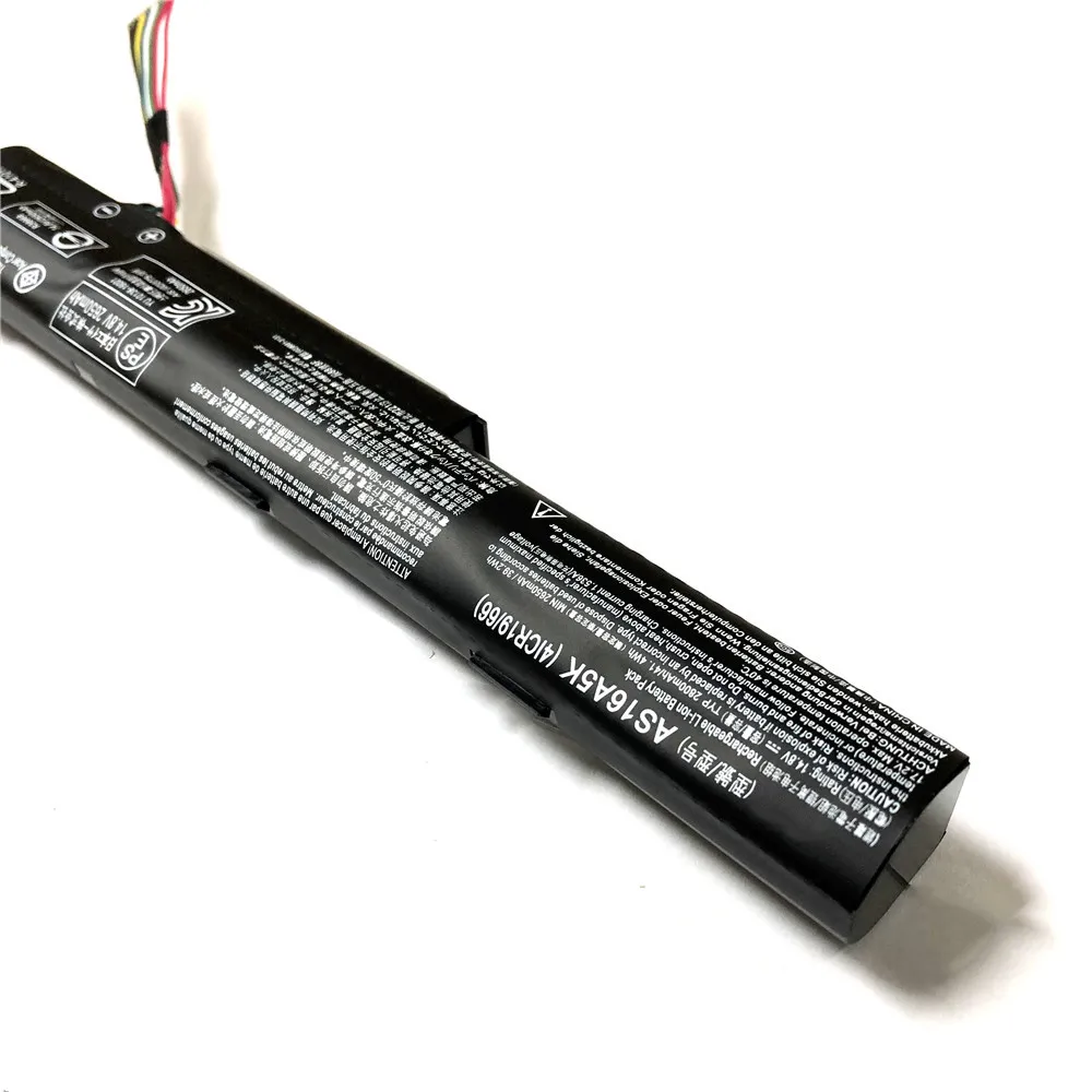 Bateria para Notebook Acer Aspire 523g 553g 575g 774g E5575-59qb E5-575 E5-575g-53vg Novo 14.8v 41.4wh As16a5k As16a7k E15 E5475g As16a8k - Imagem 3