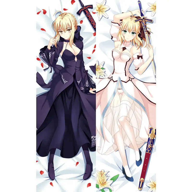 

Anime Fate/stay Night Pillow Covers Fate/Grand Order/Zero Sexy 3D Double-sided Bedding Hugging Body Pillowcase Customize