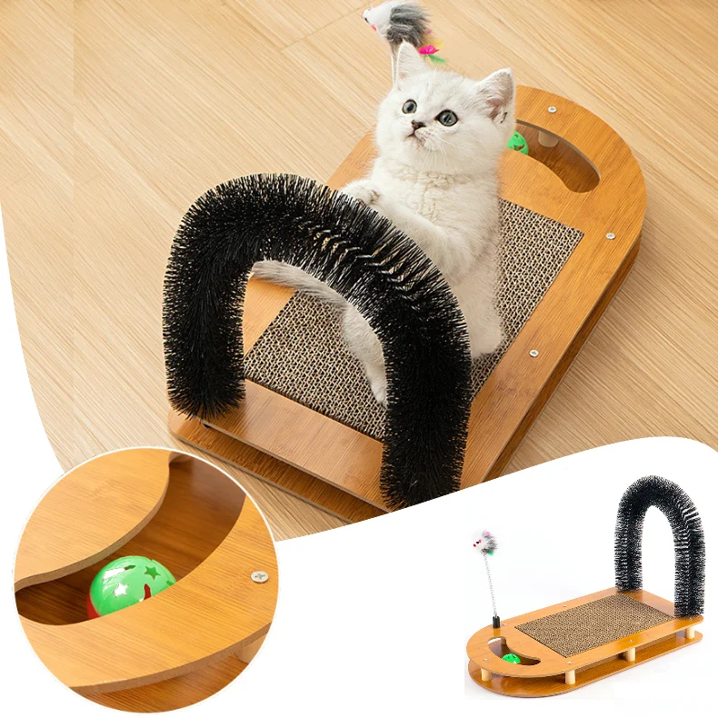 

Pet Cat Scratching Board U-shaped Multifunctional Scraper Claw abreaction Toy Sisal Hemp Kitten Product Furniture Protector