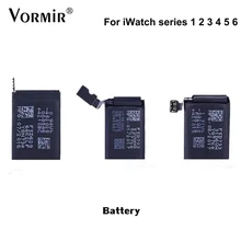 Vormir Original Batteries Replacement For Apple Watch Series 1 2 3 4 5 6 S4 S2 S3 GPS+LTE 38mm 42mm 40mm 44mm Bateria Repaired