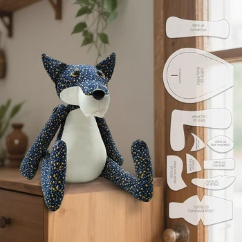 Wolf Shape Template Set 1