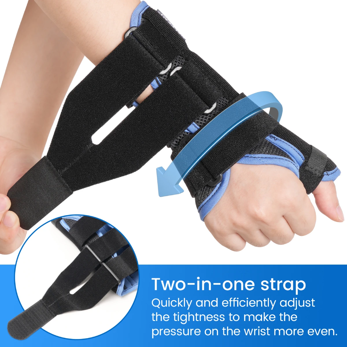 VELPEAU Carpal Tunnel Wrist Brace with Thumb Support for De Quervain's Tenosynovitis Sprain Injuries Tendonitis Arthritis thumb brace