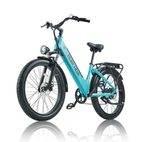 Vélo électrique BURCHDA NEW AZ26 1000W 45KM/H, 26 pouces, pneus larges 3.0, batterie lithium 48V20AH, vélo électrique de ville pour adultes 8