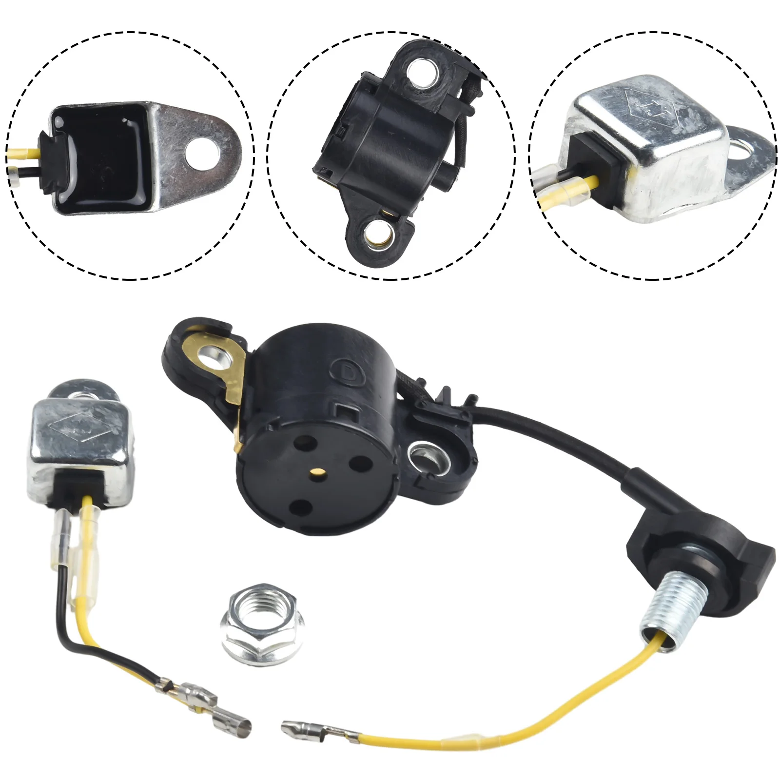 Oil Level Sensor Switch For Honda GX160 GX200 GX240 GX270 Replaces 34150-ZH7-003 Low Oil Sensor Level Lawn Mower engine Parts