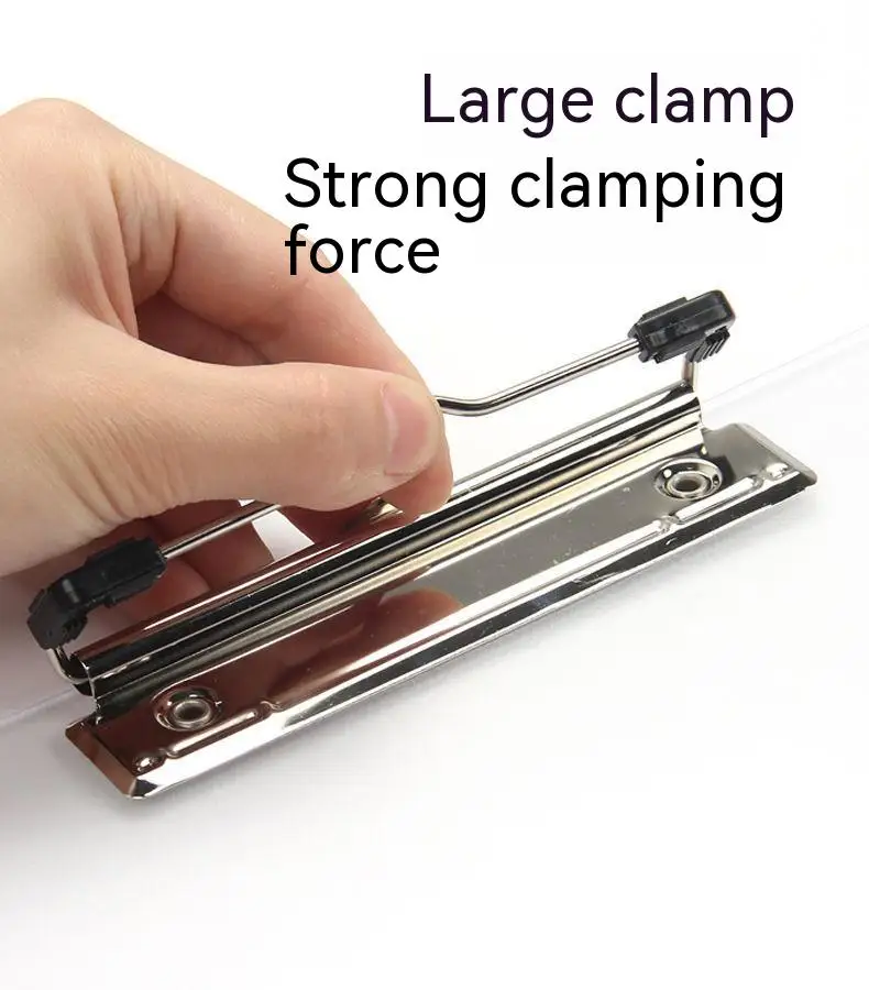 Transparent Clipboard A4 A5 Hook Plastic File Folders Document Holders Writing Board Clip