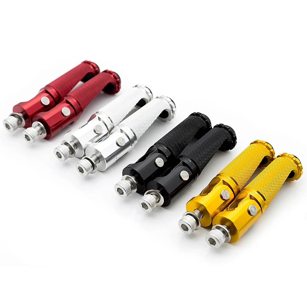 Motorcycle Folding Footrests Footpegs Rear Pedals Rearset Set For BMW S1000RR