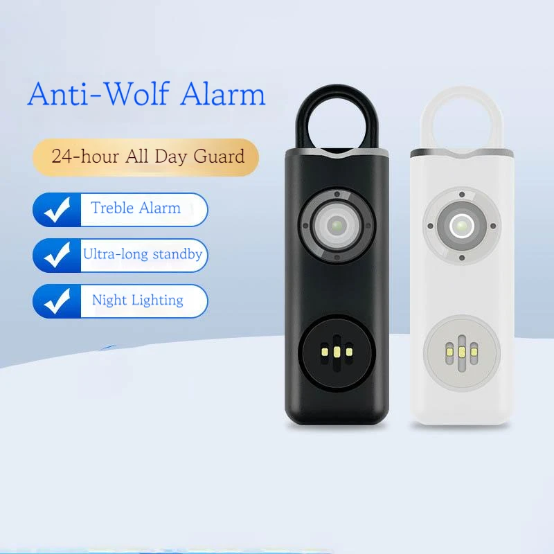 

He Original Personal Safety Siren for Women - 130dB Siren, Strobe & Key Chain 3 Pop Colors AF2004 Anti Robbery Call for Help