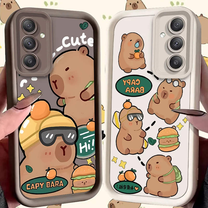 Capybara Soft Silicone Phone Case Cover