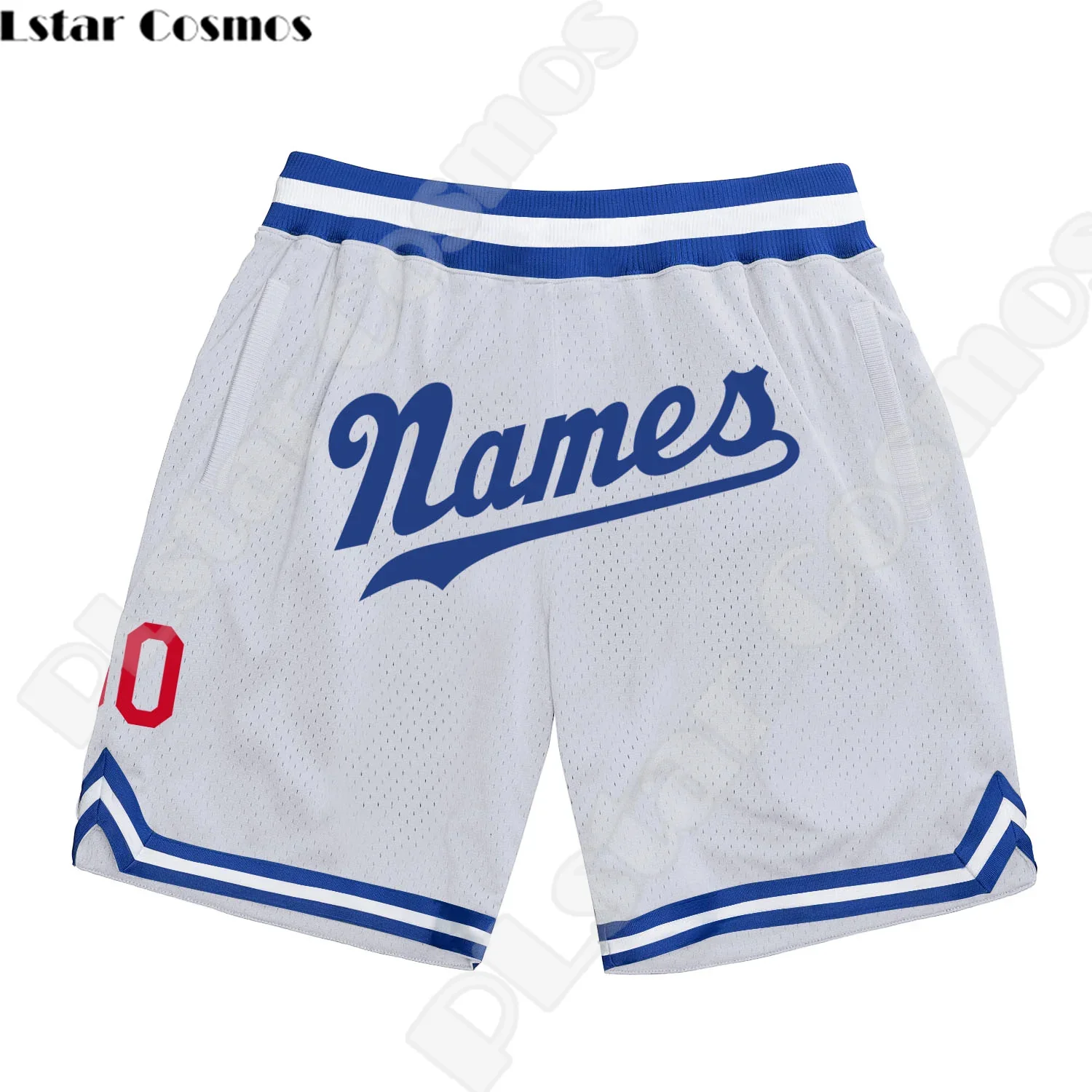 Custom Name DIY Logo Pattern Team Number Basketball Shorts Pants Retro Breathable Mesh 3DPrint Summer Harajuku Drop Shipping A13