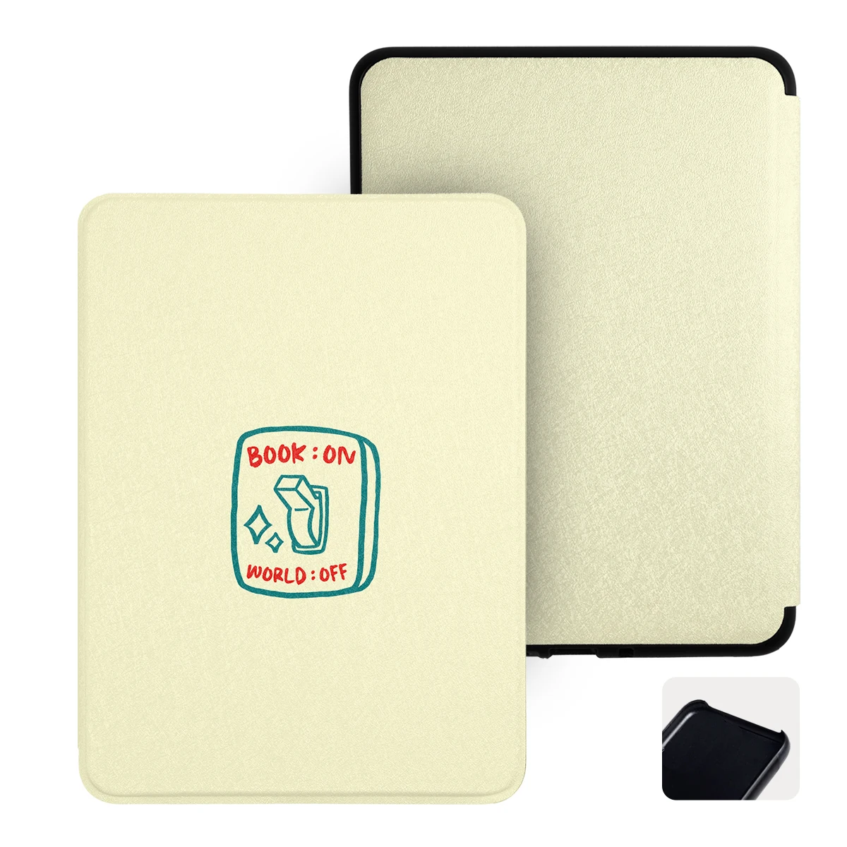 Murmole Magnetic Auto Sleep Hard Case Cover with Hand-drawn Art Style