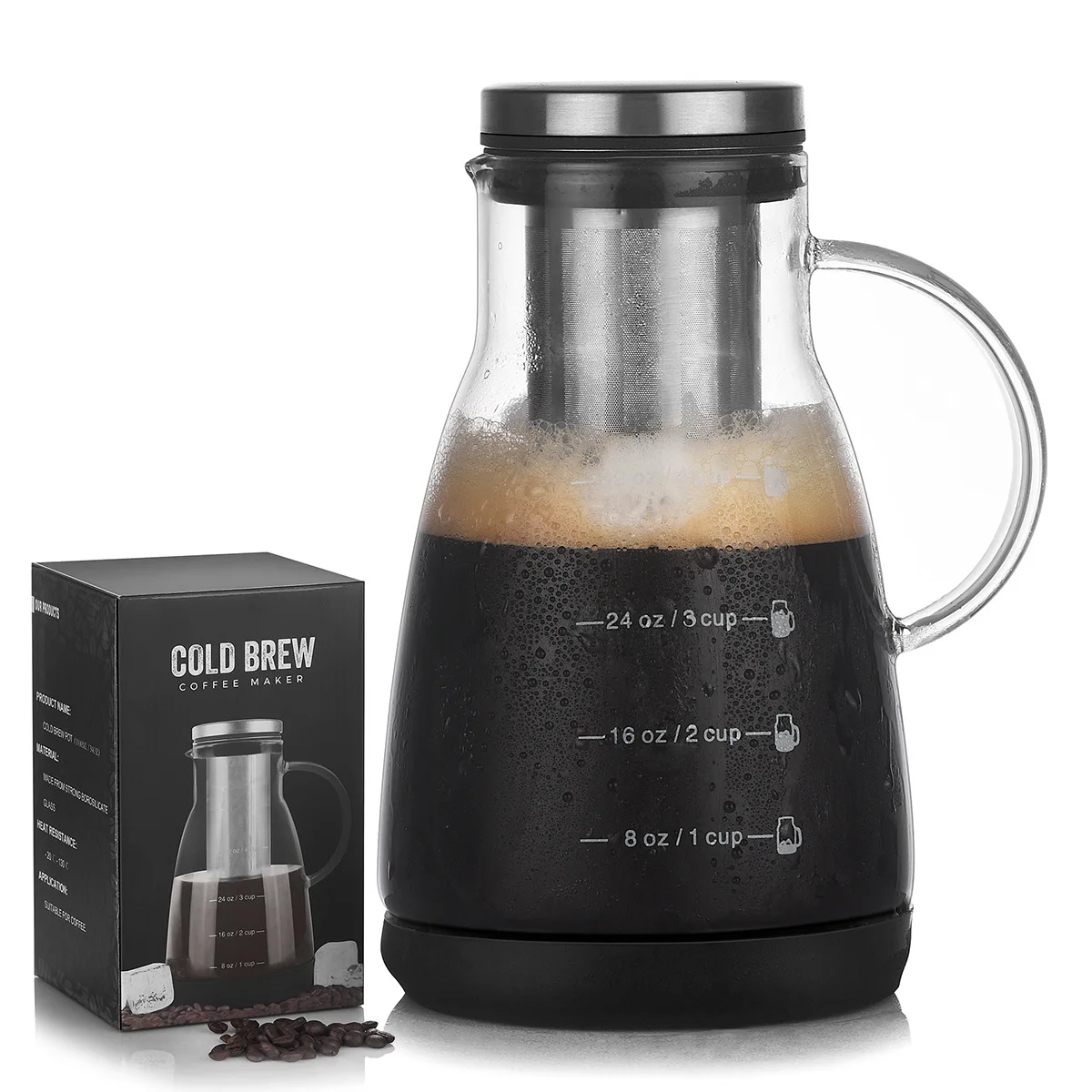 960ml Cold Brew Coffee Pot High 