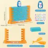 Penguin Board Games Two-Player Building Pushing Walls Toy For Kids Interaction Montessori Education Toy Gift 6