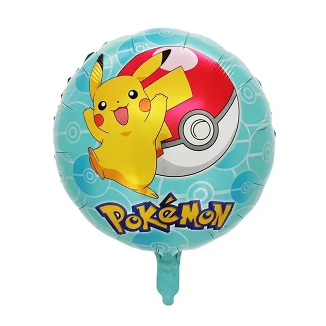 Ballon à Thème Pokémon, Décoration d'Anniversaire, Pikachu, Chiffre,  Enfant, Garçons, Fournitures de ix, Jouets, 1 à 9 Ans, 34 Pièces/Ensemble