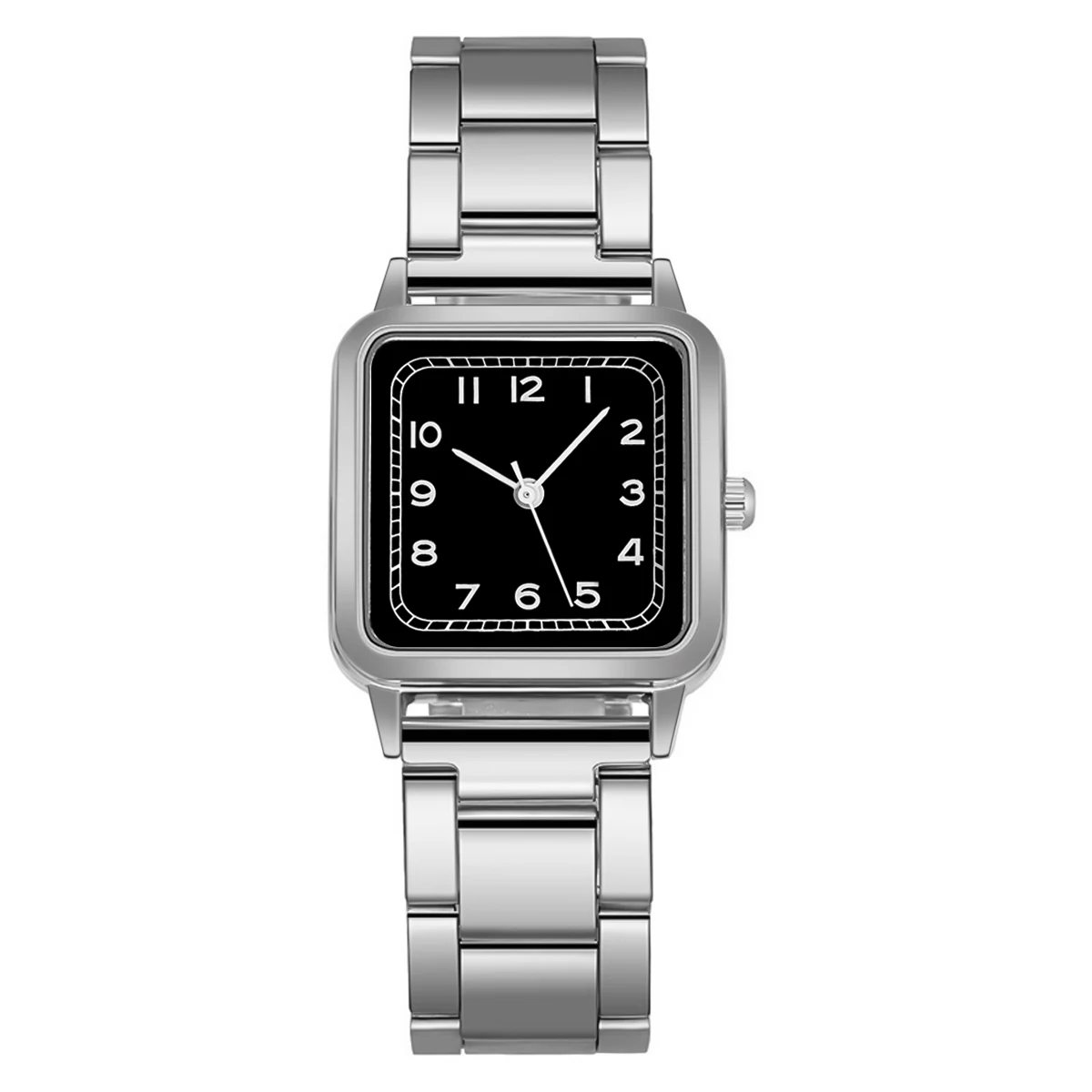 Women's Watches Fashion Square Watch Alloy Strap Luxury Ladies Quartz Wristwatches Female Clock Gift relogio feminino 5