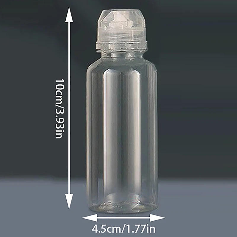 95ml Transparent Non-Drip Honey Dispenser Honey Squeeze Bottle Vinegar Oil Syrup Bottle Pot Dispenser Kitchen Tool