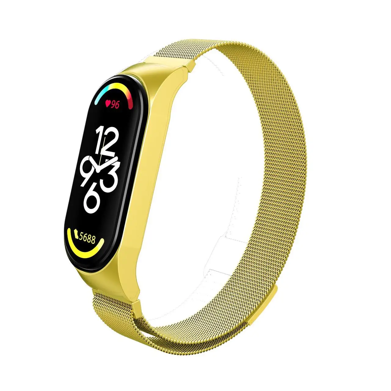 Rose Gold Stainless Steel Sports Strap