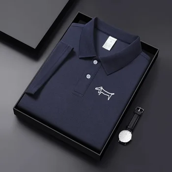 Men's Premium Solid Color Golf Polo Shirt 1
