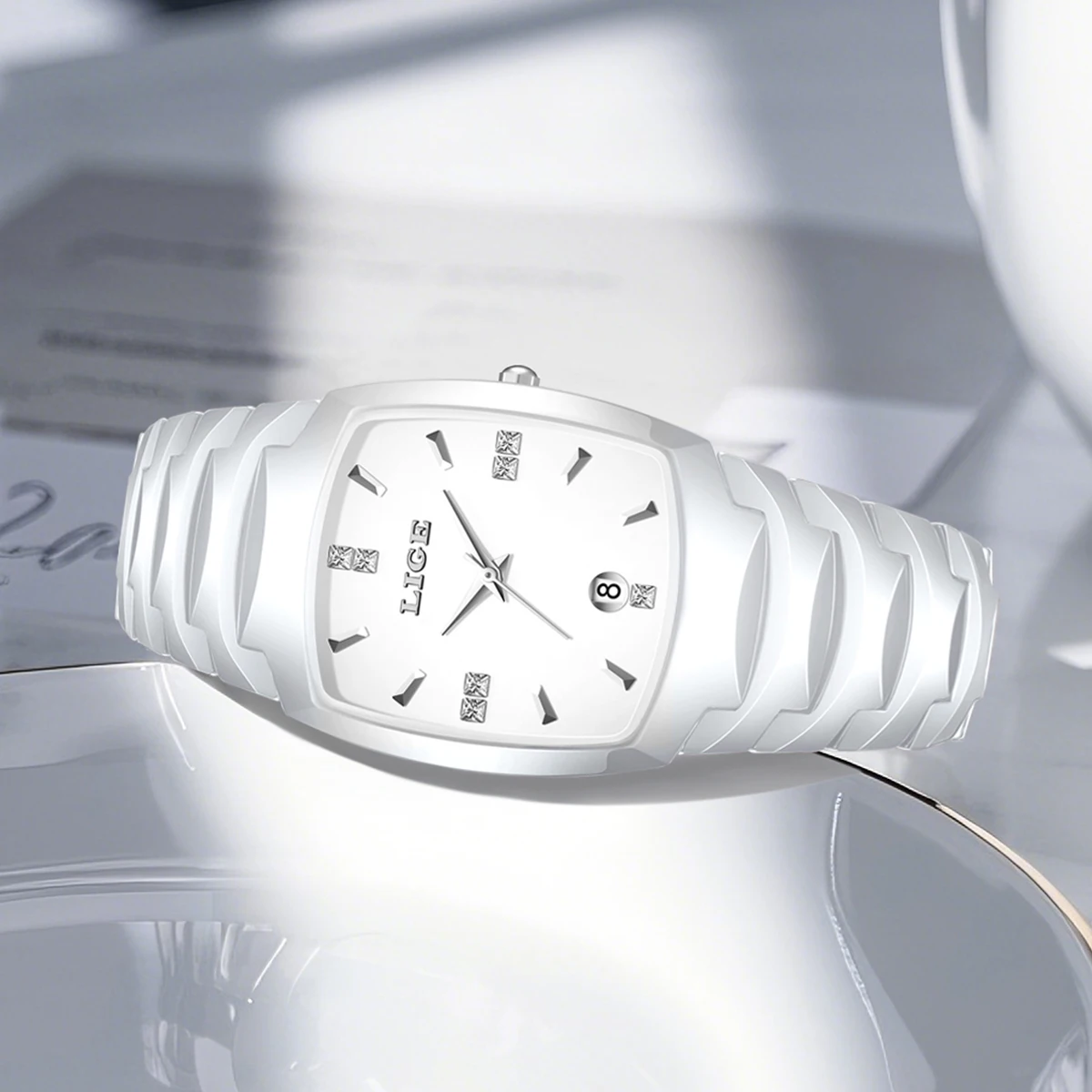 LIGE Women's Wristwatch Luxury Brand Watch for Women Elegant Bracelet Waterproof Fashion Quartz Ladies Watches Relogio Feminino