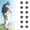 Golf Spikes Footwears 12 Pieces Golf Shoe Spikes Golf Cleat Quick Twist Golf Spikes Golf Cleats Portable Wrench Screw For Golf 4