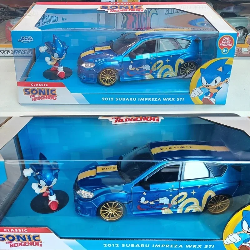 Jada 1/24 Subaru 2012 Wrx Sti Sonic Movie Edition Paul Car