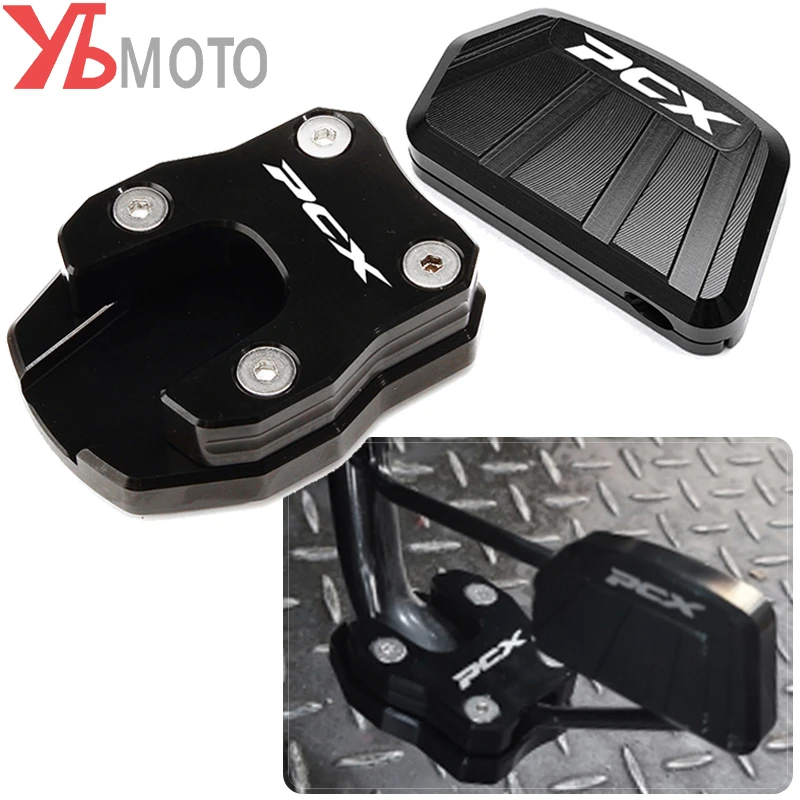 Extension De Soporte Lateral Para Coche Accesorios De Apoyo Para Honda Pcx 125 150 Pcx150 Pcx125 18 21 Cnc Columna Auxiliar Aliexpress