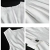 Sleeveless Temperament Vest Skirt for Women, Cold Wind Halter Skirt, Fashionable and Slim Skirt 6