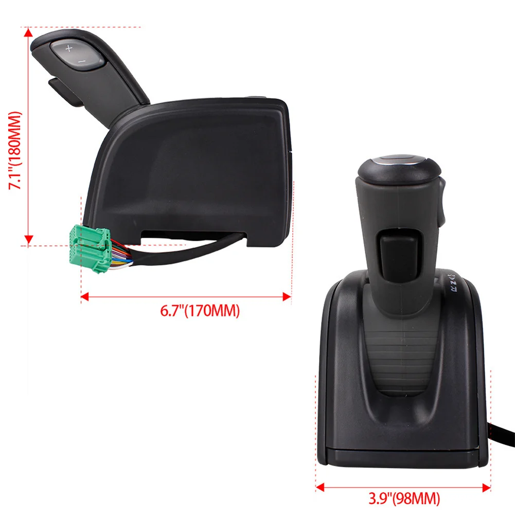 

Gear Selector Shift Lever 21073025 21456377 24V Accessories Black FH12 FH13 ISHIFT For Volvo Truck LHD Plastic