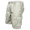 Fashion Men's Cargo Shorts Mens Tactical Short Pants Casual Big Pocket Sports Slacks Cargo Panels Trousers Plus Size for Male 6