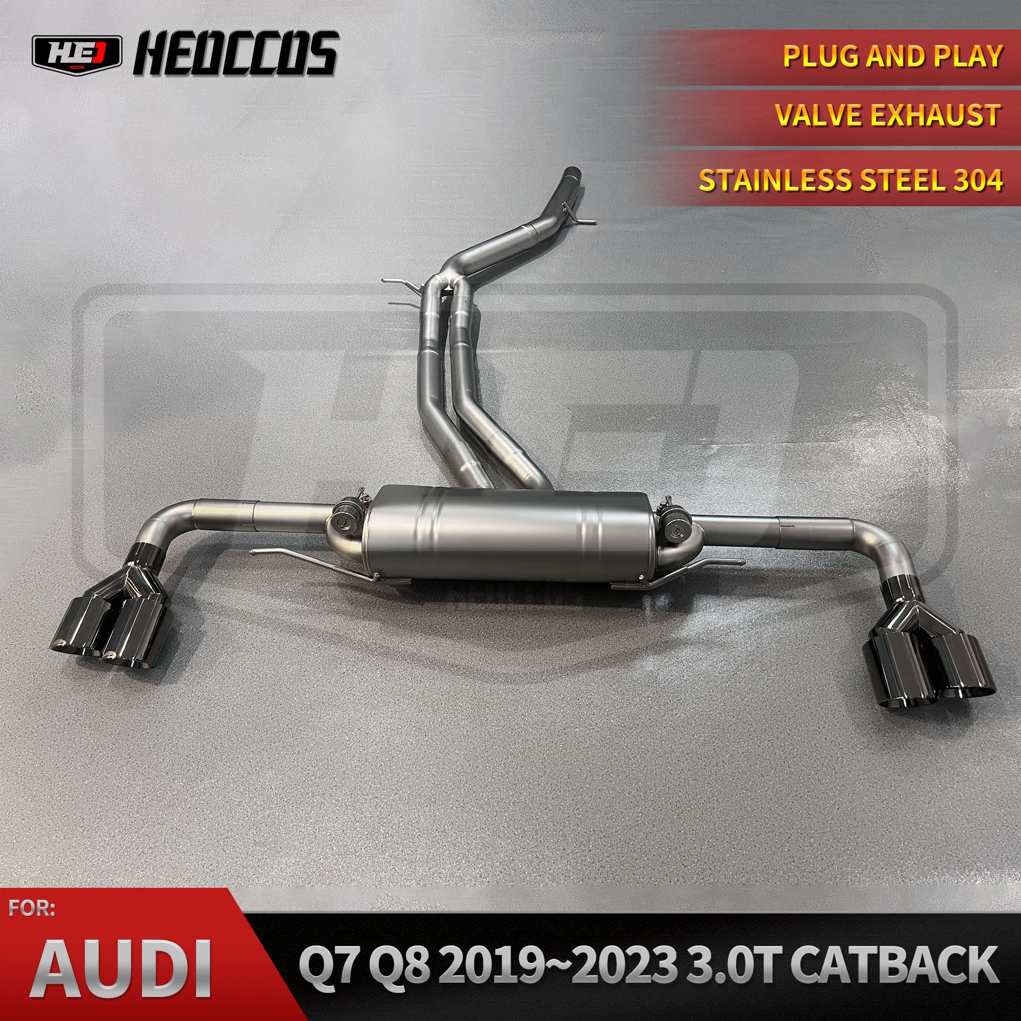Stainless Steel Muffler Tip Car Rear Dual Exhaust Pipe Tail Muffler Tip ...