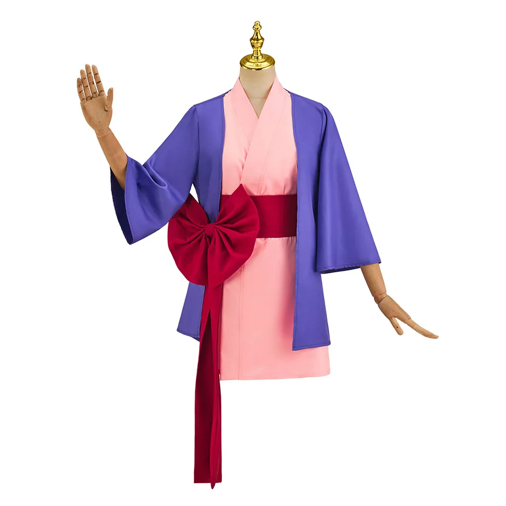 Ace Attorney Maya Fey Spirit Medium Cosplay Costume for Women (Unofficial)
