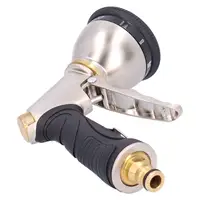 Adjustable Garden Water Gun ,Heavy Duty High Pressure Water Spray Nozzles For Garden Lawn Hose with 9 Spray Patterns 2