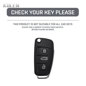 ABS In Fibra di Carbonio Style Car Key Caso Della Copertura Per Audi A1 A3 A4 8P 8L 8V A5 B6 B7 A6 A7 C5 C6 Q3 Q5 Q7 4F S3 S4 S6 RS3 TT Borsette Fob 1 ABS In Fibra di Carbonio Style Car Key Caso Della Copertura Per Audi A1 A3 A4 8P 8L 8V A5 B6 B7 A6 A7 C5 C6 Q3 Q5 Q7 4F S3 S4 S6 RS3 TT Borsette Fob - ABS In Fibra di Carbonio Style Car Key Caso Della Copertura Per Audi A1 A3