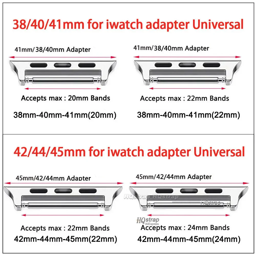 6-Pack Stainless Steel Connector Adapter