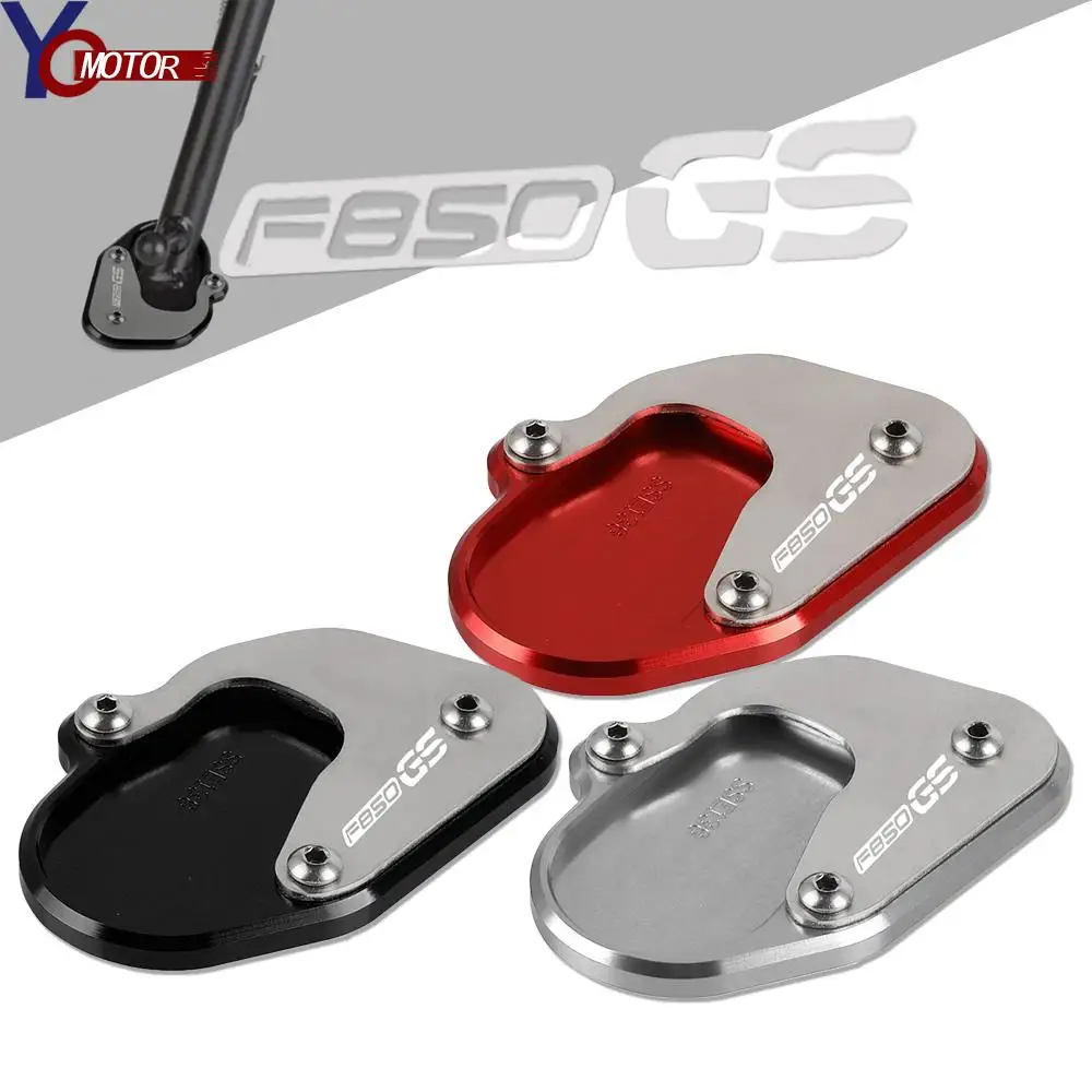

Motorcycle Side Stand Pad Plate Kickstand Enlarger Support Extension Pad Plate Cover For BMW F850GS F750GS 2017-2021 2020 2019