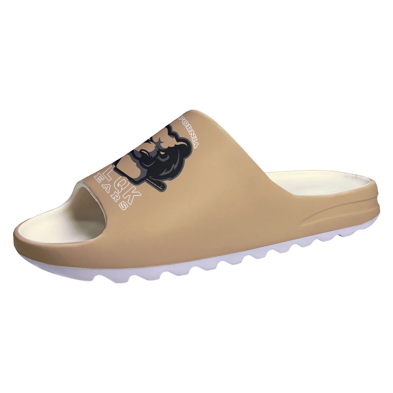 

CALIFORNIA BLQK pickleball Soft Sole Sllipers Home Clogs Customized Step On Water Shoes Mens Womens Teenager Step in Sandals