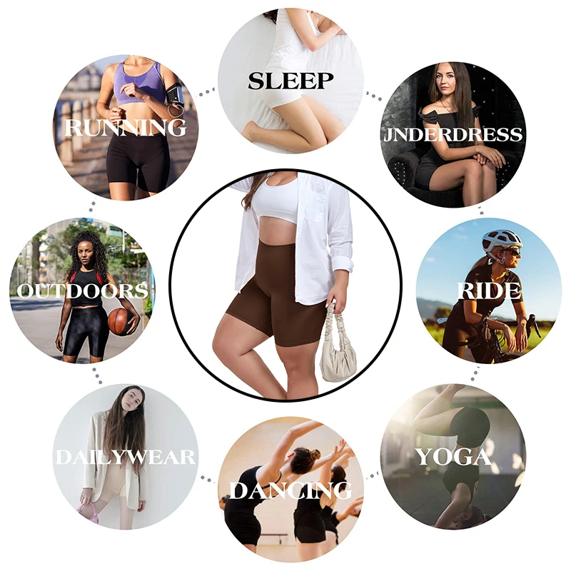 Seamless Shapewear Women Tummy Control Shorts Anti-Chafing Thigh Slimmer Butter Lifter Body Shaper Safety Panties 3XL 4XL