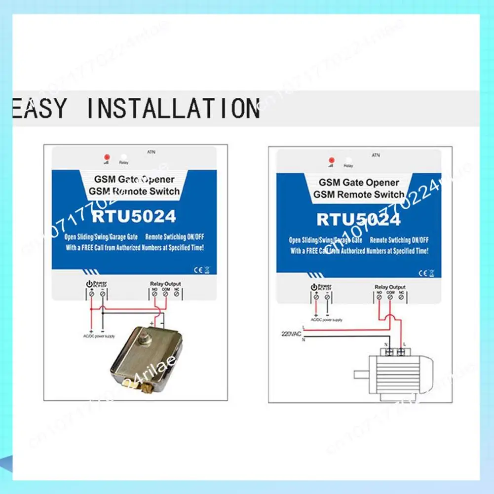 A17Z RTU5024 GSM 게이트 도어 오프너 릴레이 스위치 850/900/1800/1900Mhz GSM 액세스 컨트롤러 GSM 액세스 컨트롤러