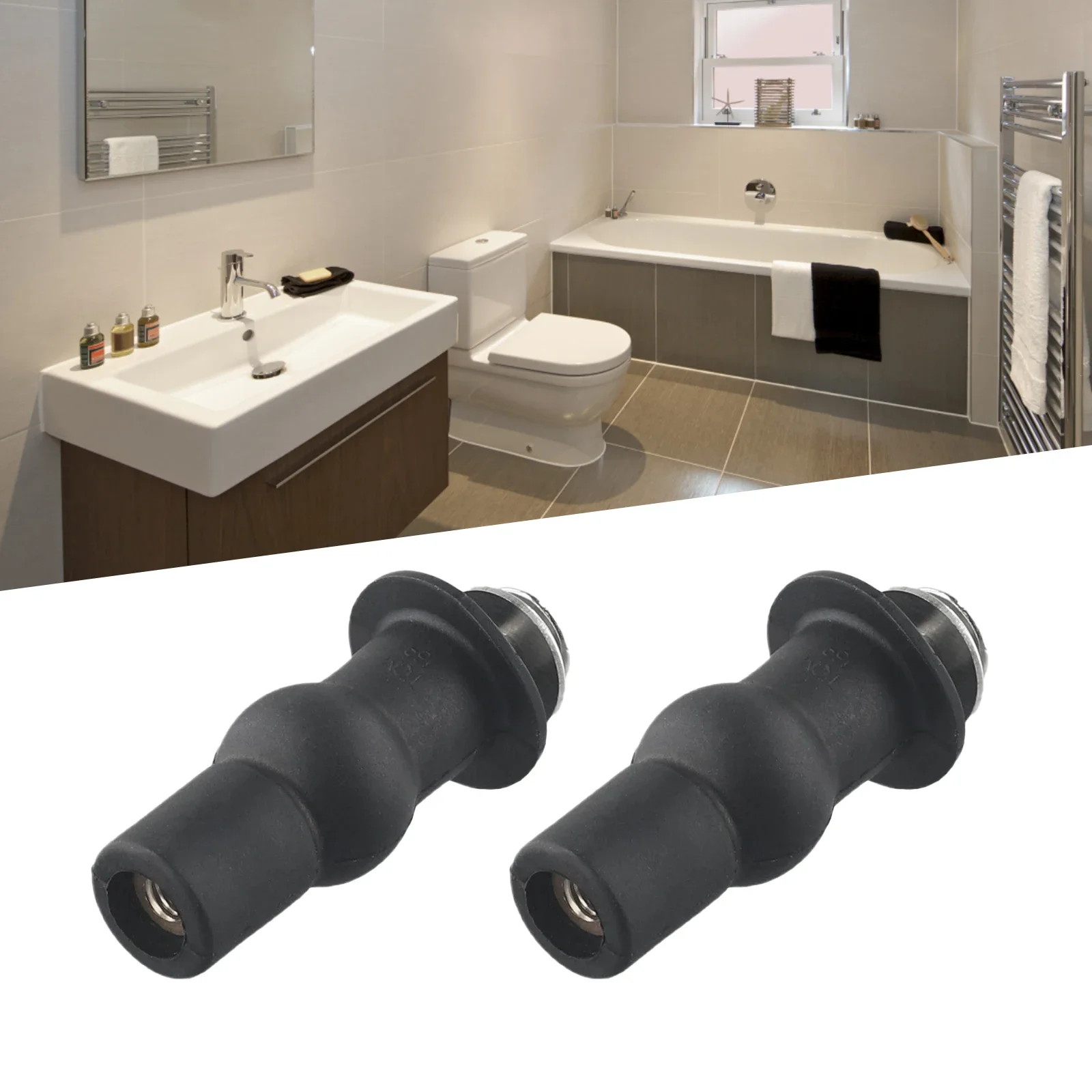 Fixings Expansion Nut Screw For Toilet Seat Top Fix Seat Hinge Hole Rubber Back To Wall Universal Closestool Part 48x4.6mm toilet seat accessories